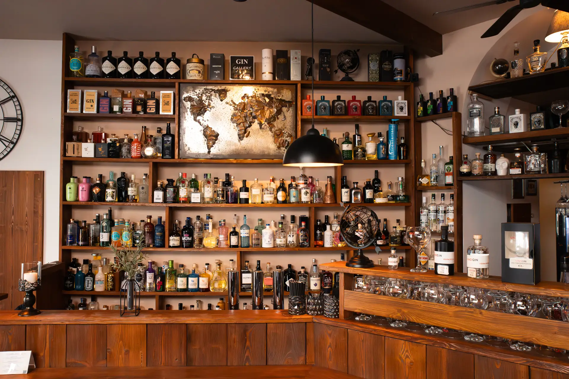 Ginbar im 1. Bezirk - Auswahl an Premium Gins